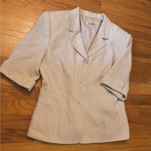 Vintage short sleeve blazer
